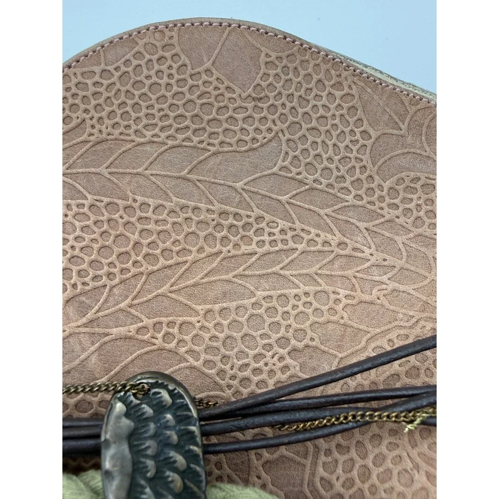 Freebird by‎ Steven Mezcal Tan Leather Boho Western Ankle Boots Womens 7M